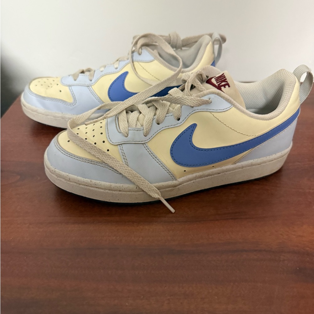 Nike Kids' Sneakers in Blue and Cream